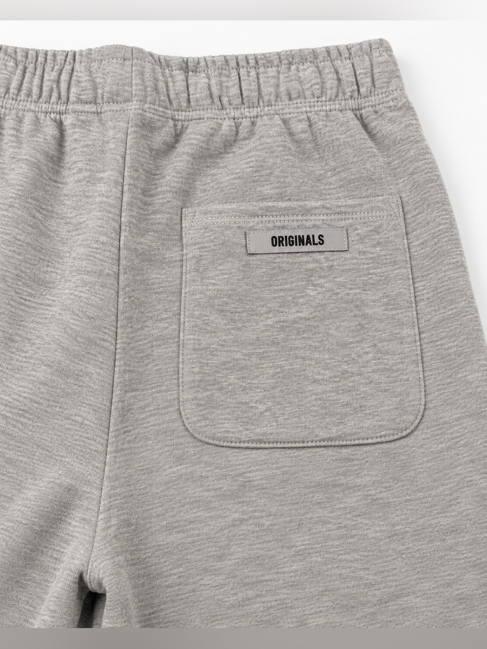 Originals Brooklyn Cloth Men’s Medium Gray Jogger Sweatpants Logo Fleece Casual - Picture 4 of 6